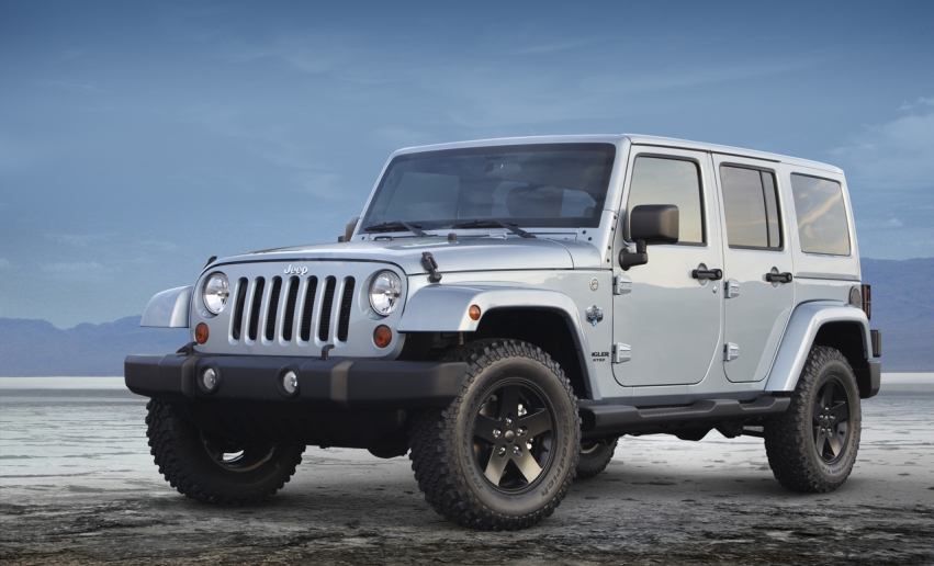 Авто обои Jeep Wrangler 2012