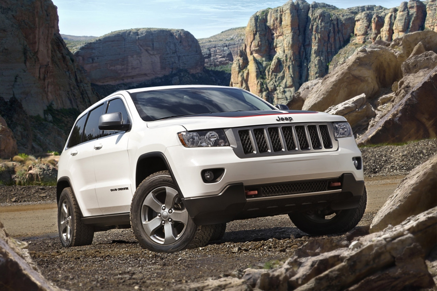 Авто обои Jeep Grand Cherokee Trailhawk 2013