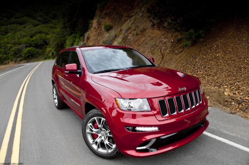 Авто обои Jeep Grand Cherokee SRT8 2012