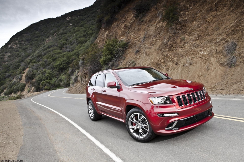 Авто обои Jeep Grand Cherokee SRT8 2012