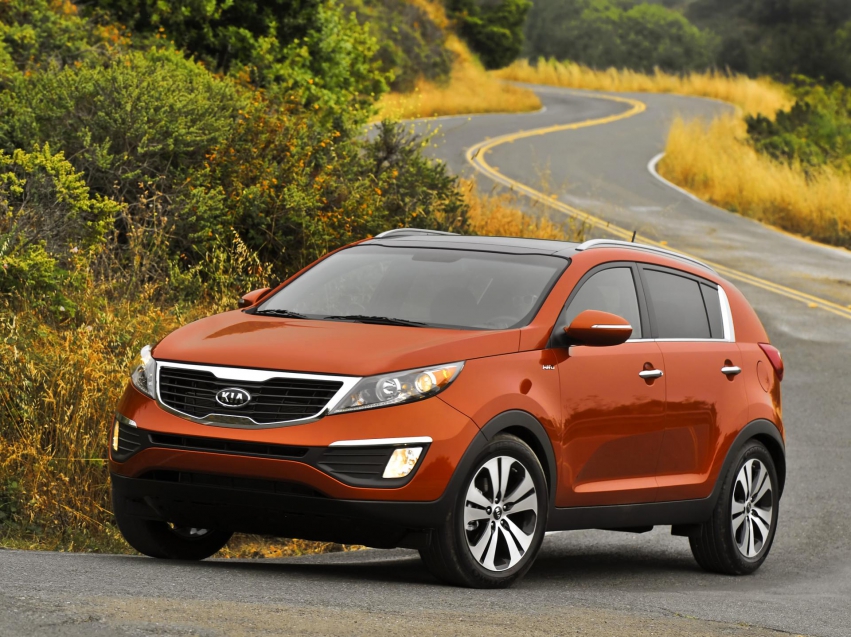 Авто обои Kia Sportage 2012