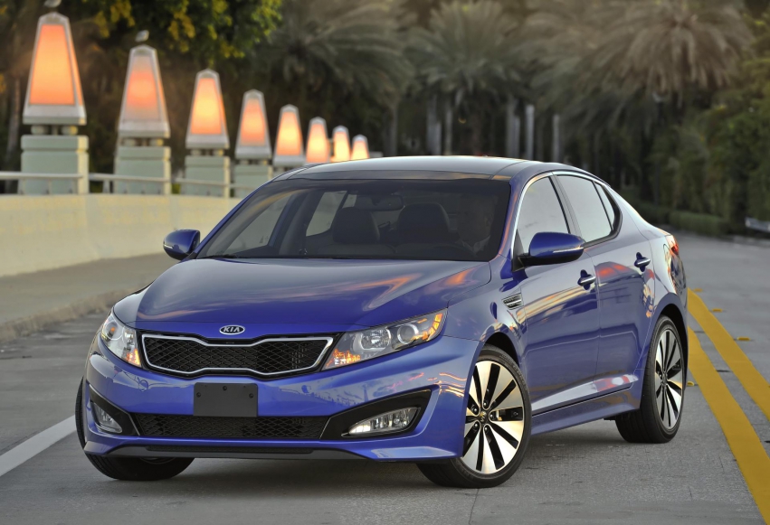 Авто обои Kia Optima Sedan 2012