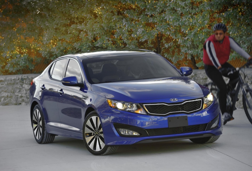 Авто обои Kia Optima Sedan 2012