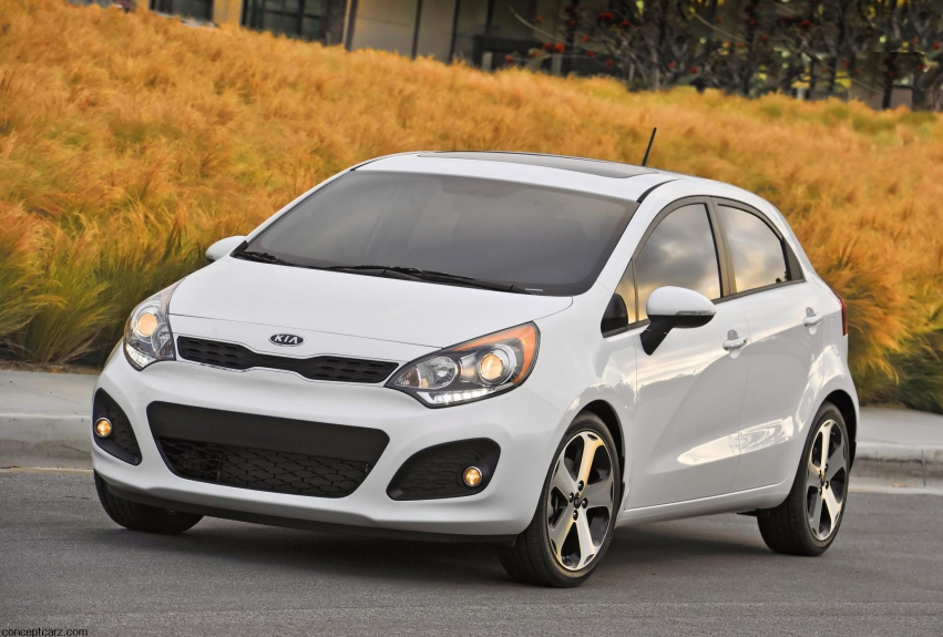 Авто обои Kia Rio5 2012