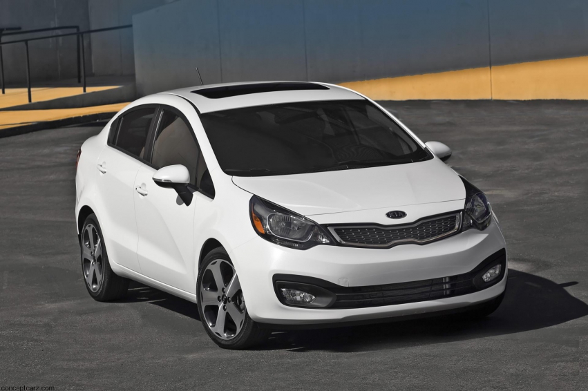 Авто обои Kia Rio 2012