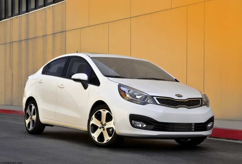 Авто обои Kia Rio 2012