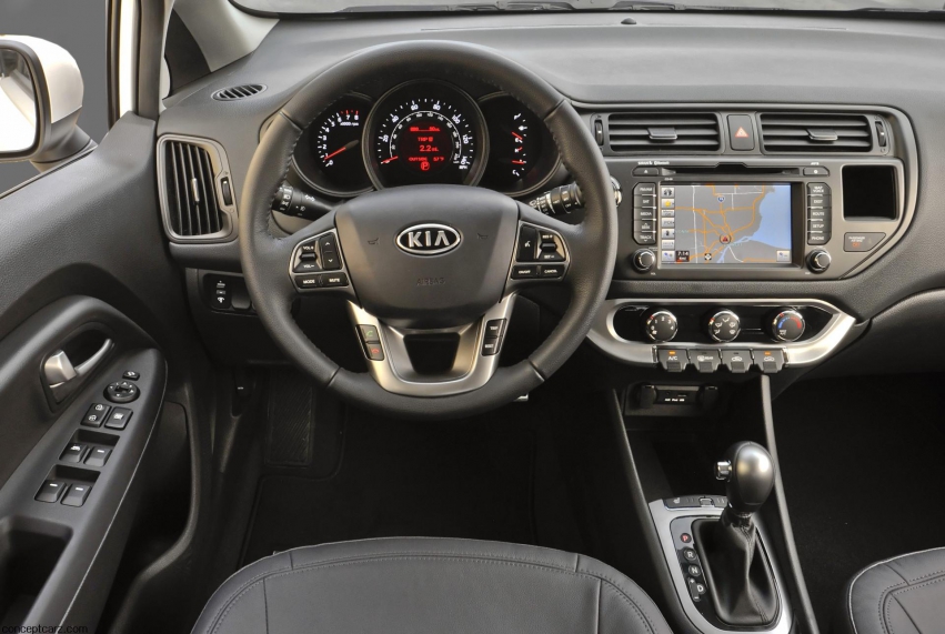 Авто обои Kia Rio5 2012