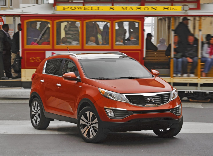 Авто обои Kia Sportage 2012