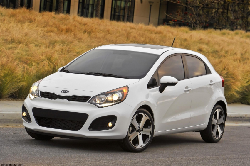 Авто обои Kia Rio5 2012