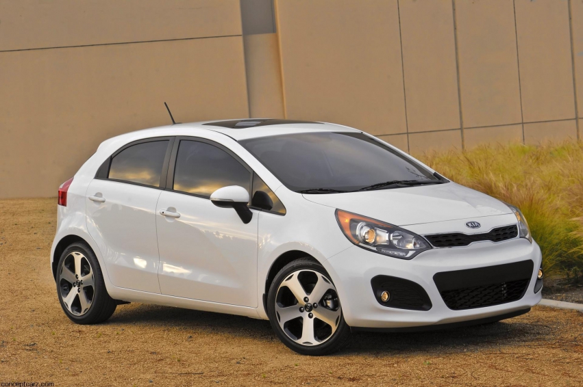 Авто обои Kia Rio5 2012