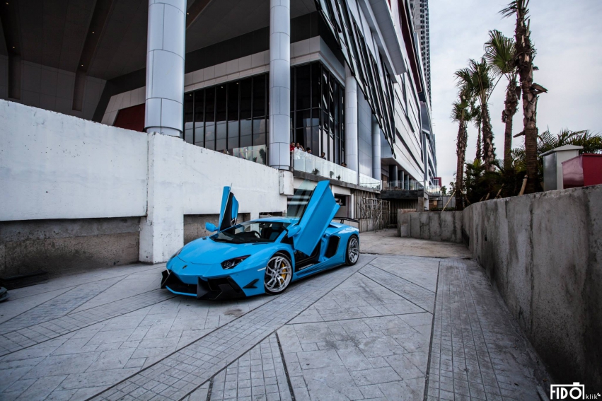 Авто обои Lamborghini Aventador 2013 by Premier Autowerkz