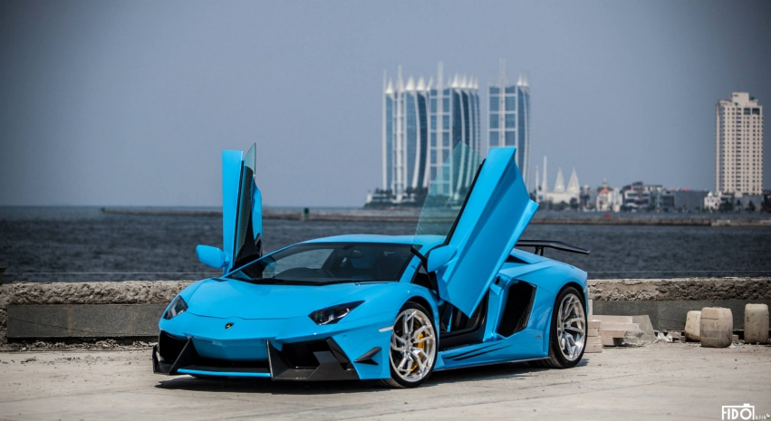 Авто обои Lamborghini Aventador 2013 by Premier Autowerkz