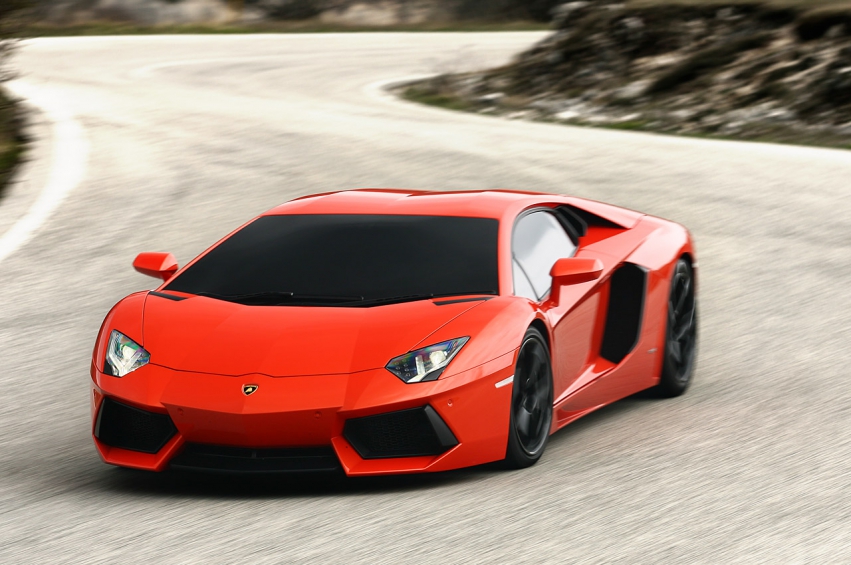 Авто обои Lamborghini Aventador LP700-4 2012