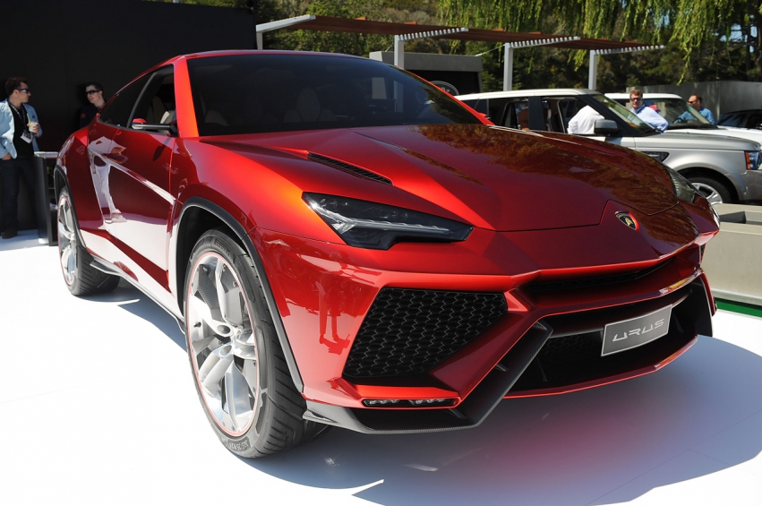 Авто обои Lamborghini Urus Concept 2012 Monterey