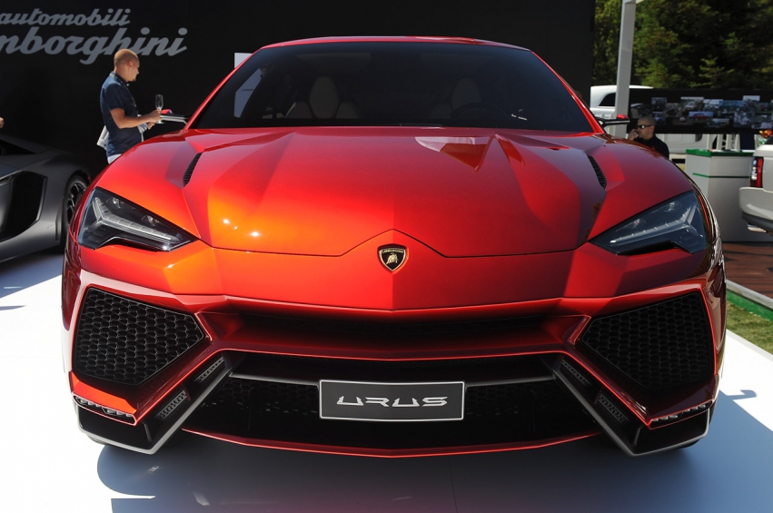 Авто обои Lamborghini Urus Concept 2012 Monterey