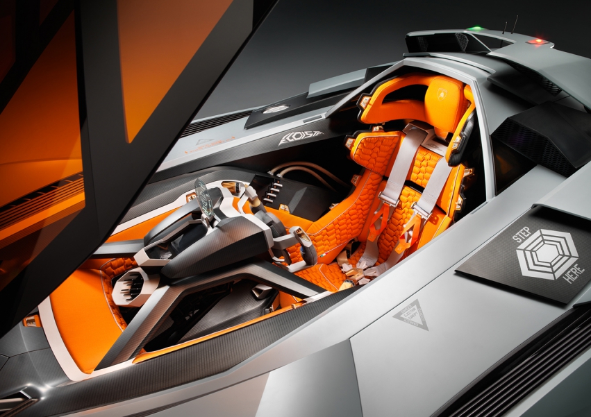 Авто обои Lamborghini Egoista Concept 2013