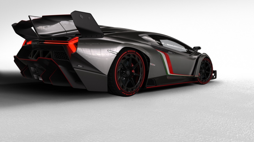 Авто обои Lamborghini Veneno Concept 2013