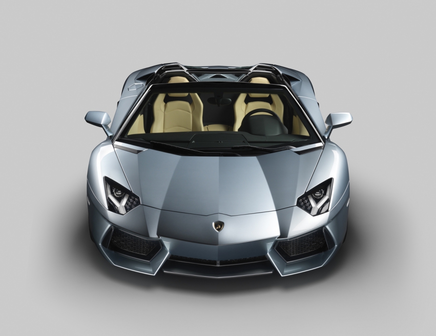 Авто обои Lamborghini Aventador LP700-4 Roadster 2012