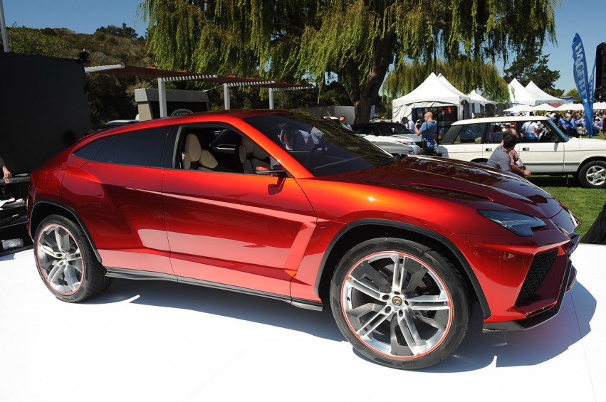 Авто обои Lamborghini Urus Concept 2012 Monterey