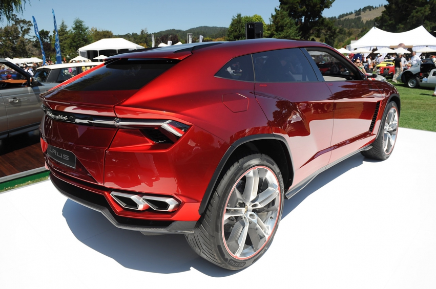 Авто обои Lamborghini Urus Concept 2012 Monterey