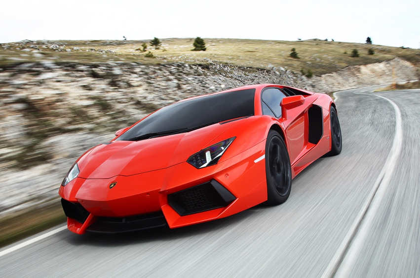 Авто обои Lamborghini Aventador LP700-4 2012