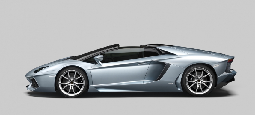 Авто обои Lamborghini Aventador LP700-4 Roadster 2012