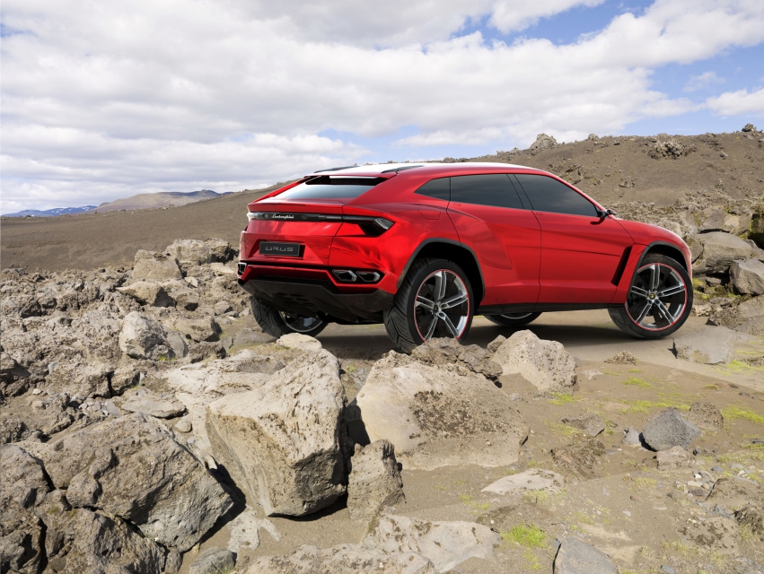 Авто обои Lamborghini Urus Concept 2012