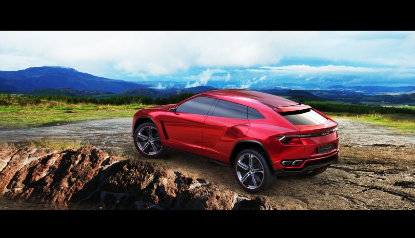 Авто обои Lamborghini Urus Concept 2012