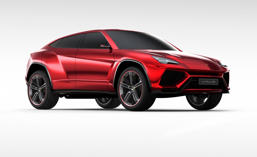 Авто обои Lamborghini Urus Concept 2012