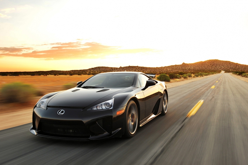 Авто обои Lexus LFA 2012