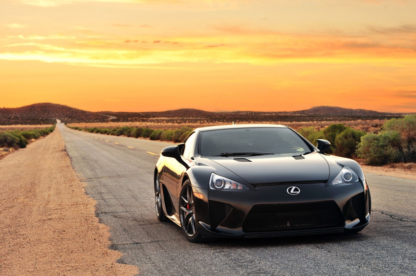 Авто обои Lexus LFA 2012