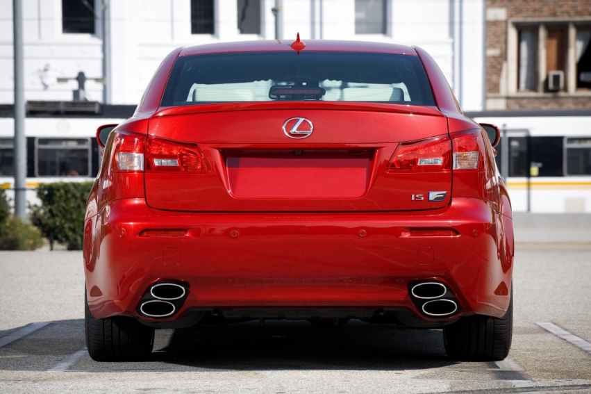 Авто обои Lexus IS F 2012