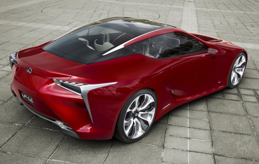 Авто обои Lexus LF-LC 2012