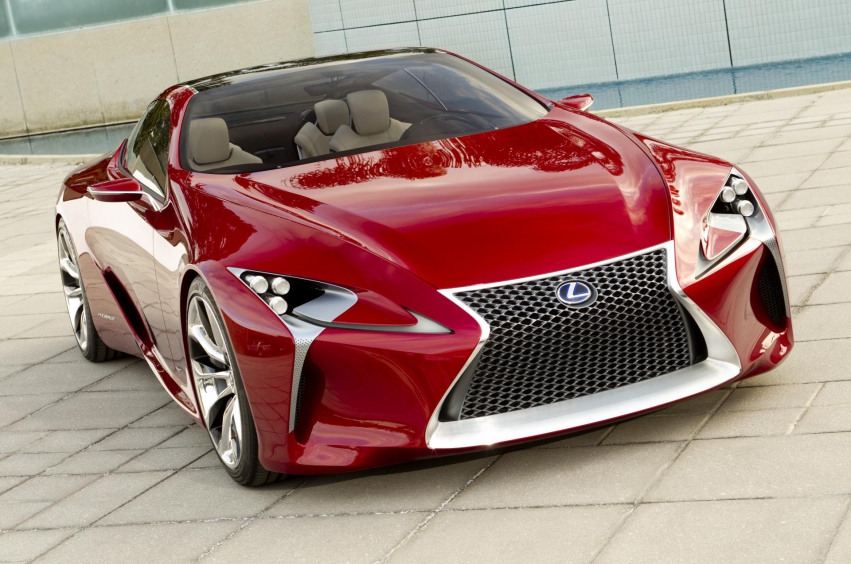 Авто обои Lexus LF-LC 2012