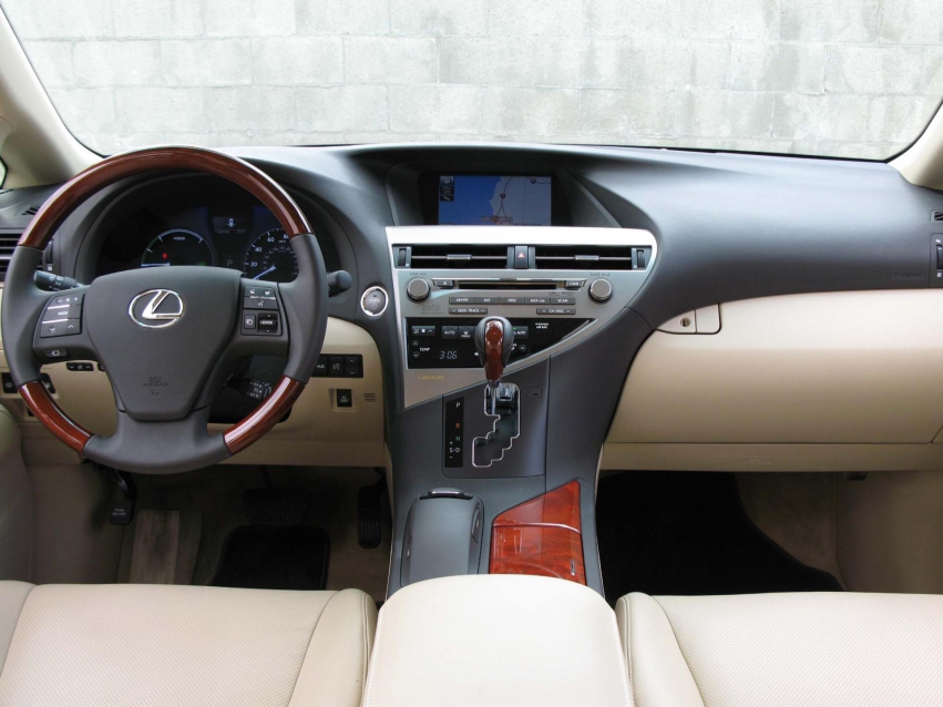 Авто обои Lexus RX 450h 2012