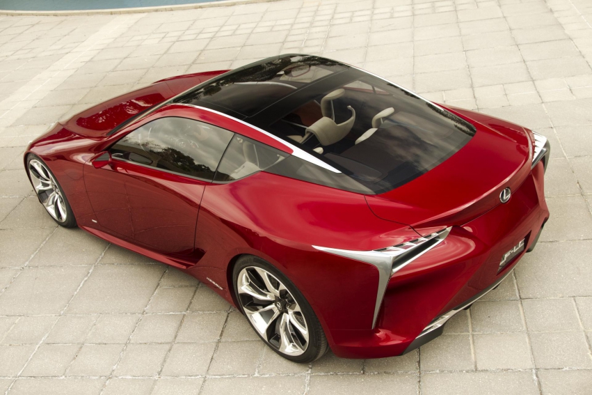 Авто обои Lexus LF-LC 2012