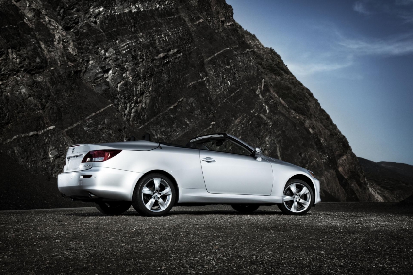 Авто обои Lexus IS C 2012