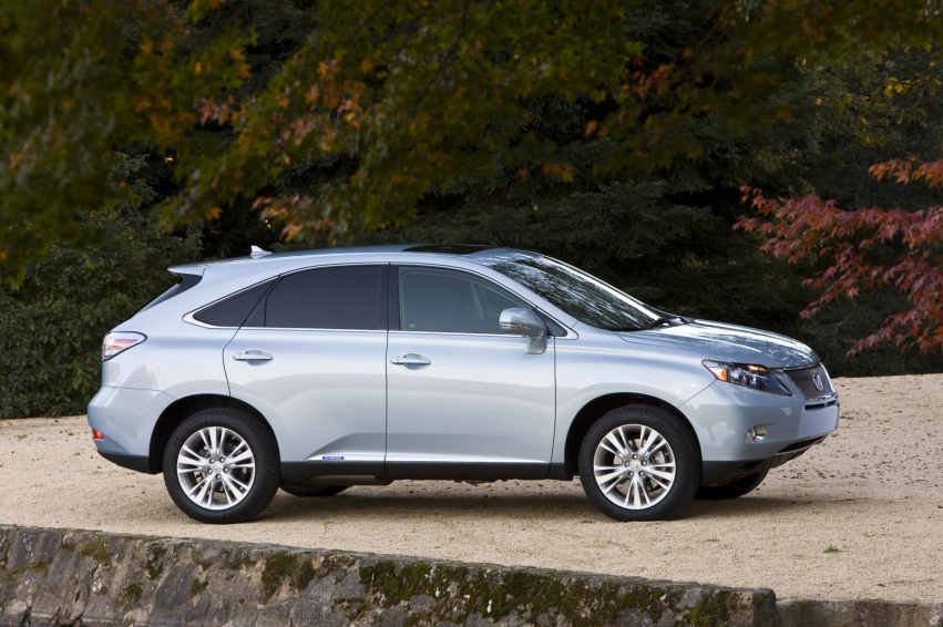 Авто обои Lexus RX 450h 2012