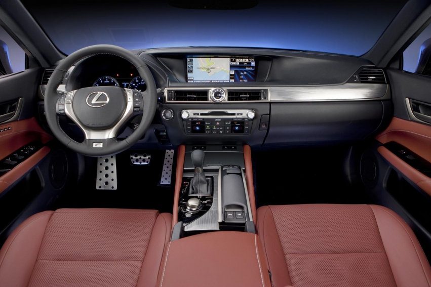 Авто обои Lexus GS 350 F SPORT Package 2013