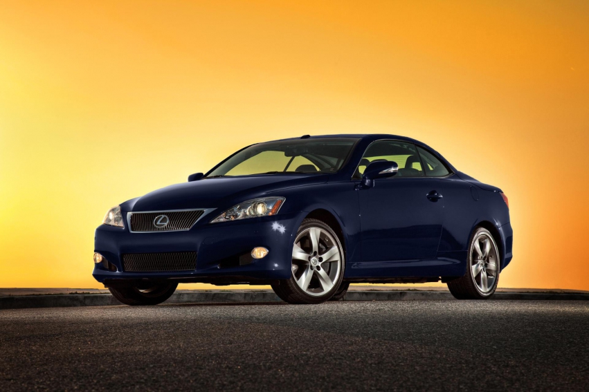 Авто обои Lexus IS C 2012