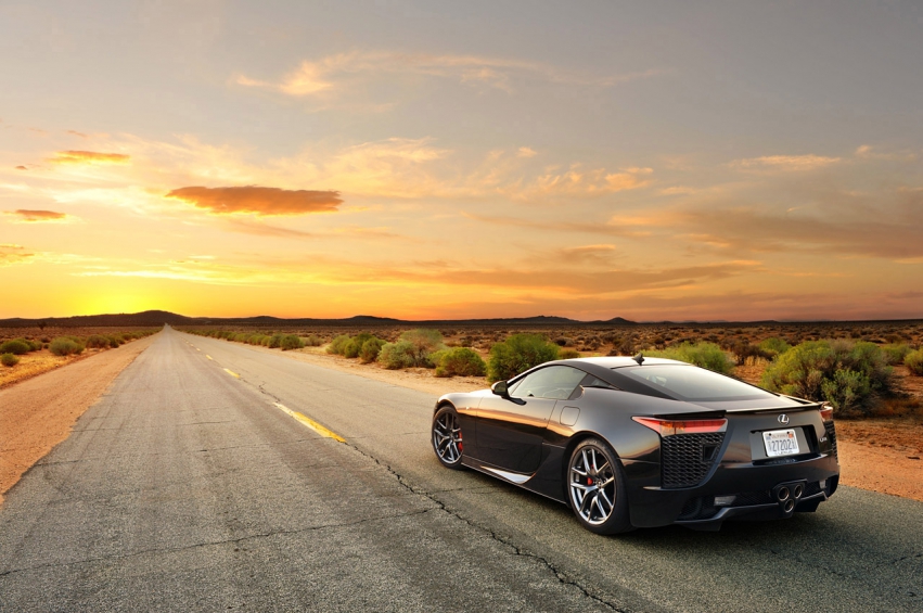 Авто обои Lexus LFA 2012