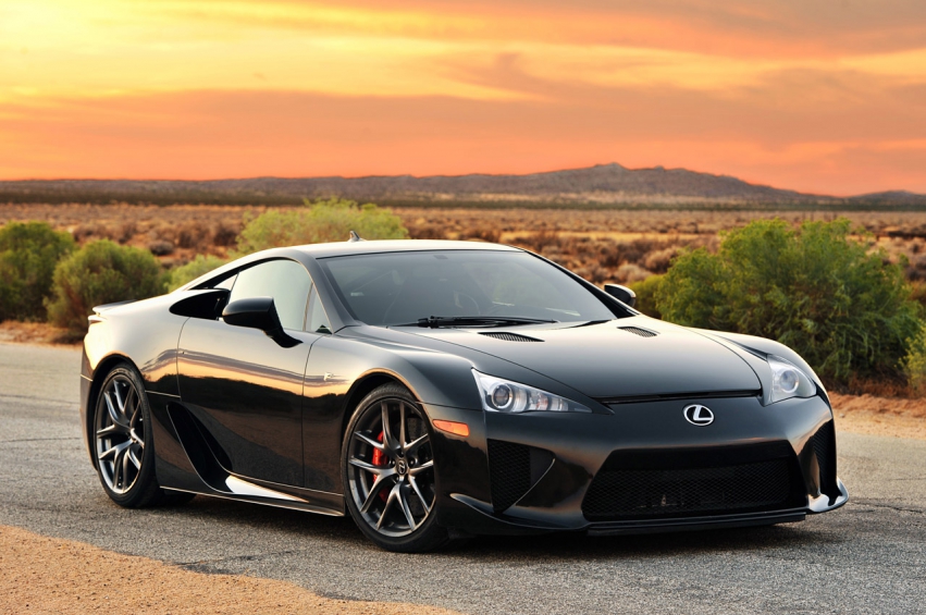 Авто обои Lexus LFA 2012