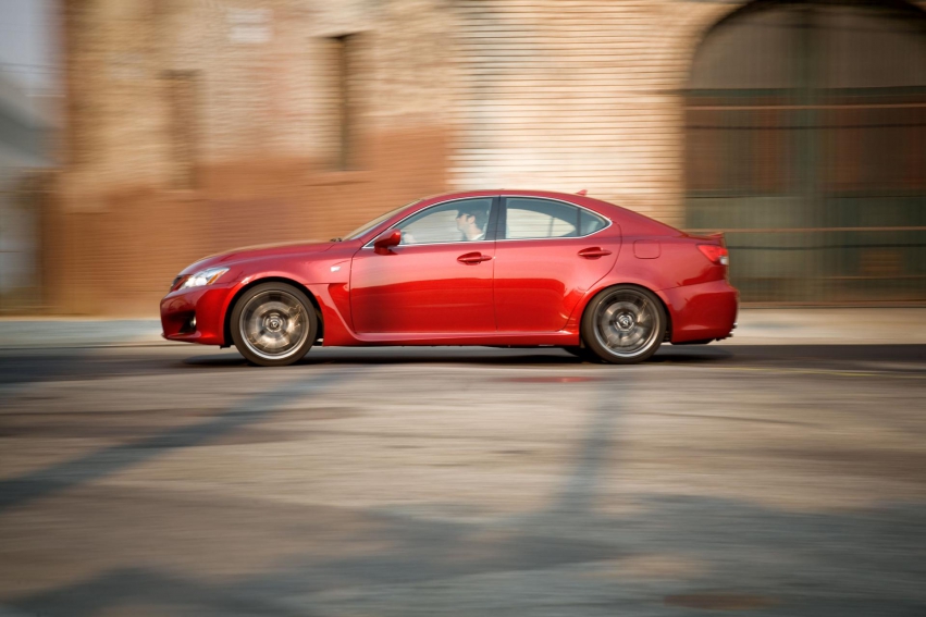 Авто обои Lexus IS F 2012