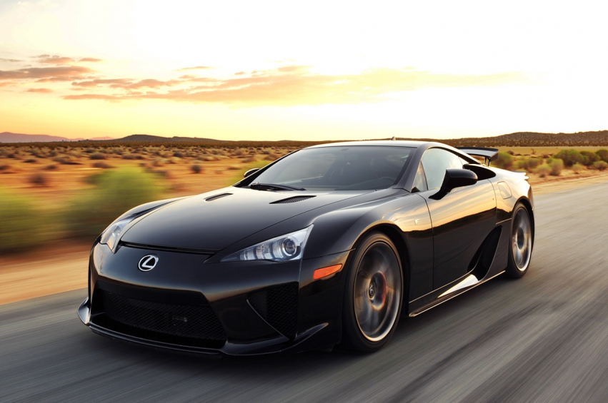 Авто обои Lexus LFA 2012