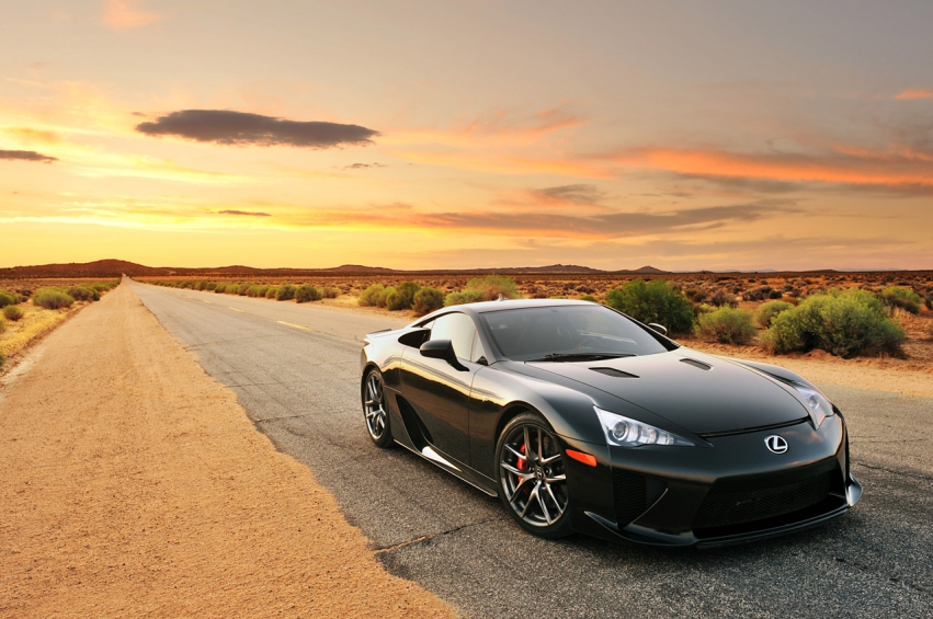 Авто обои Lexus LFA 2012