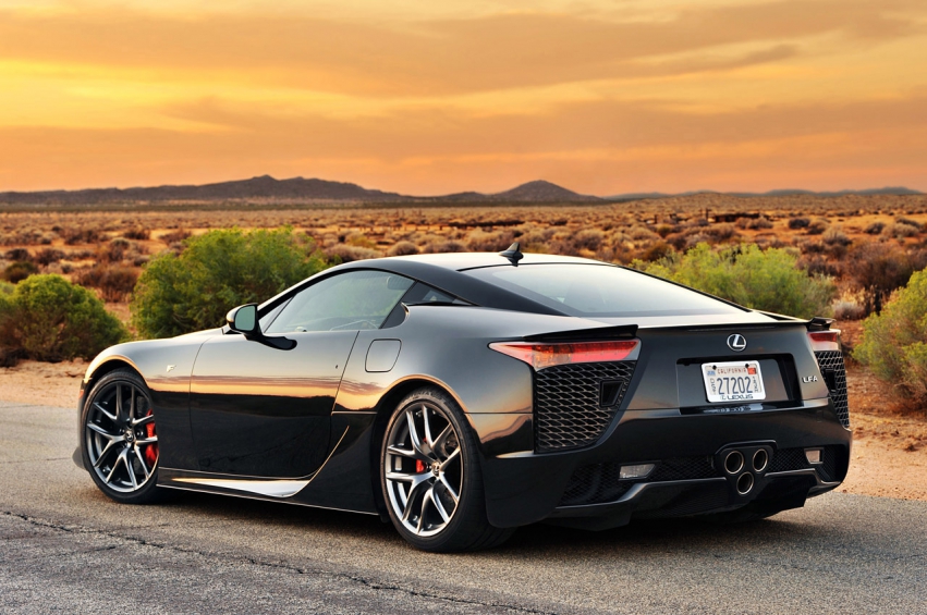 Авто обои Lexus LFA 2012