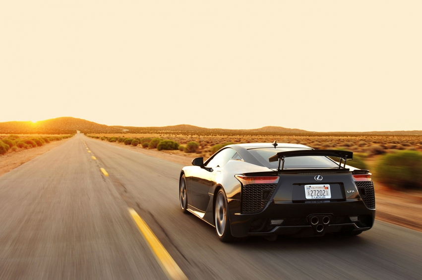 Авто обои Lexus LFA 2012