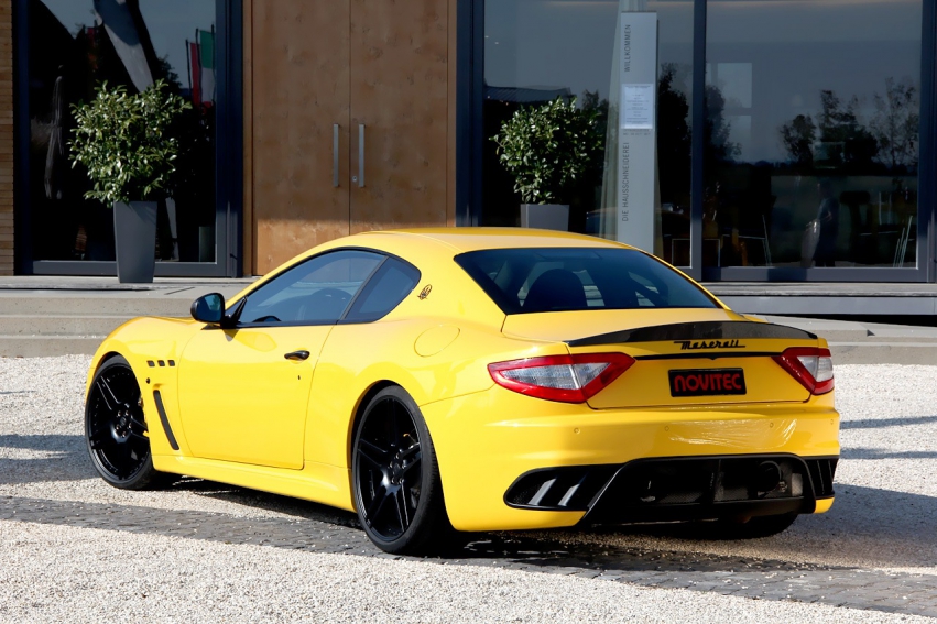 Авто обои Maserati GT MC Novitec Tridente Stradale 2012