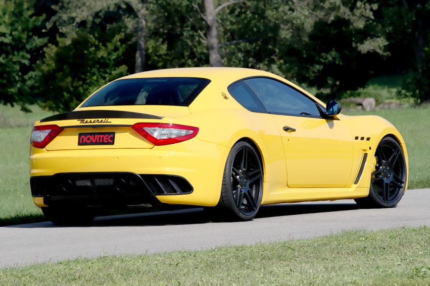 Авто обои Maserati GT MC Novitec Tridente Stradale 2012