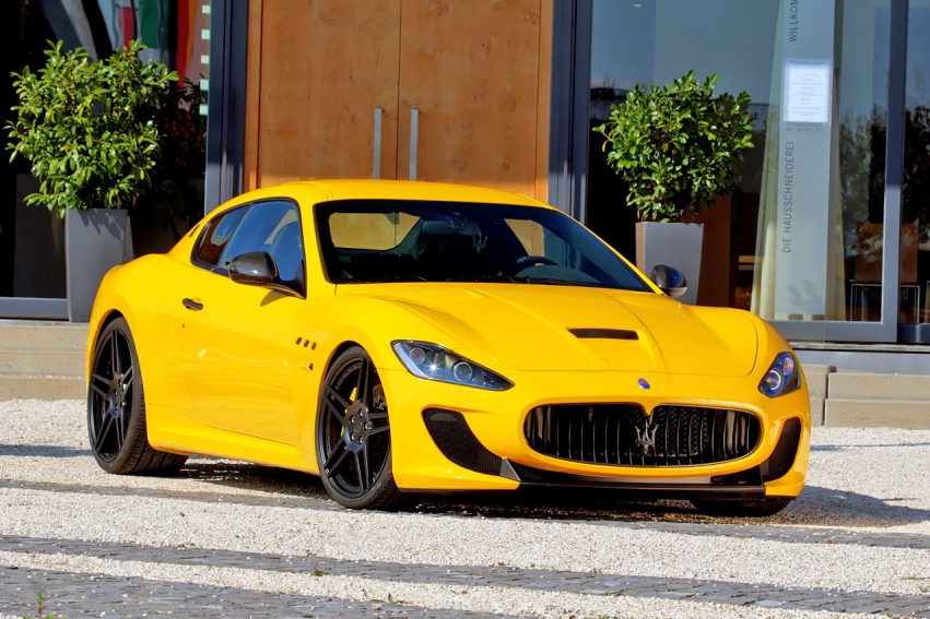 Авто обои Maserati GT MC Novitec Tridente Stradale 2012